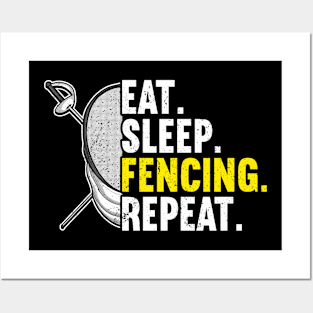 Fencing Posters and Art